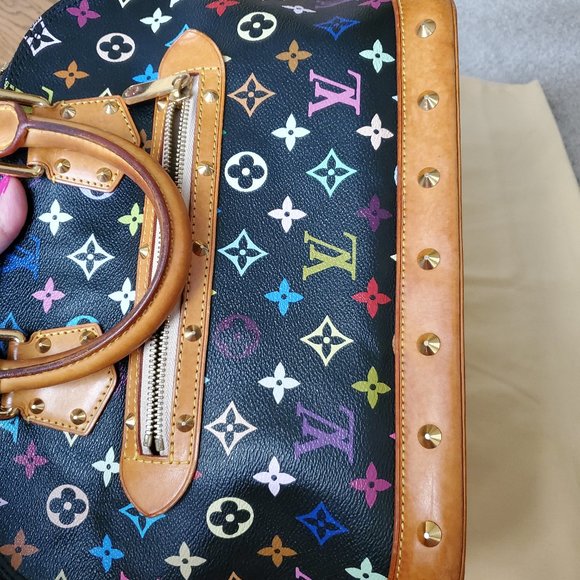 Louis Vuitton Murakami Noir Alma PM Handbag - Picture 8 of 16